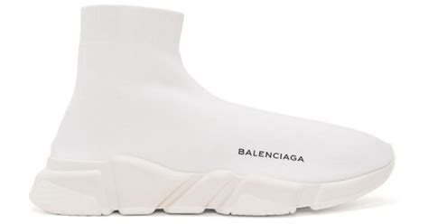 white balenciaga sock shoes.